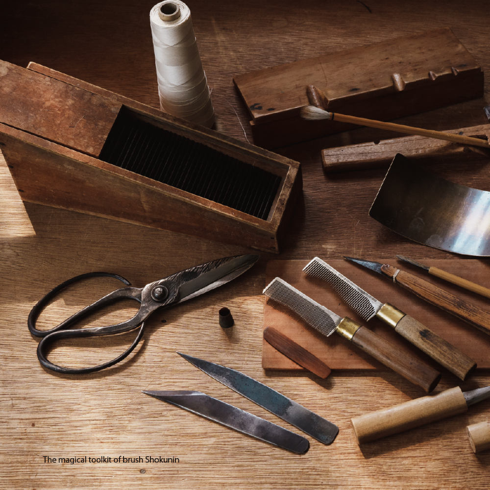 【NARA FUDE】KASUI for Suibokuga paintings