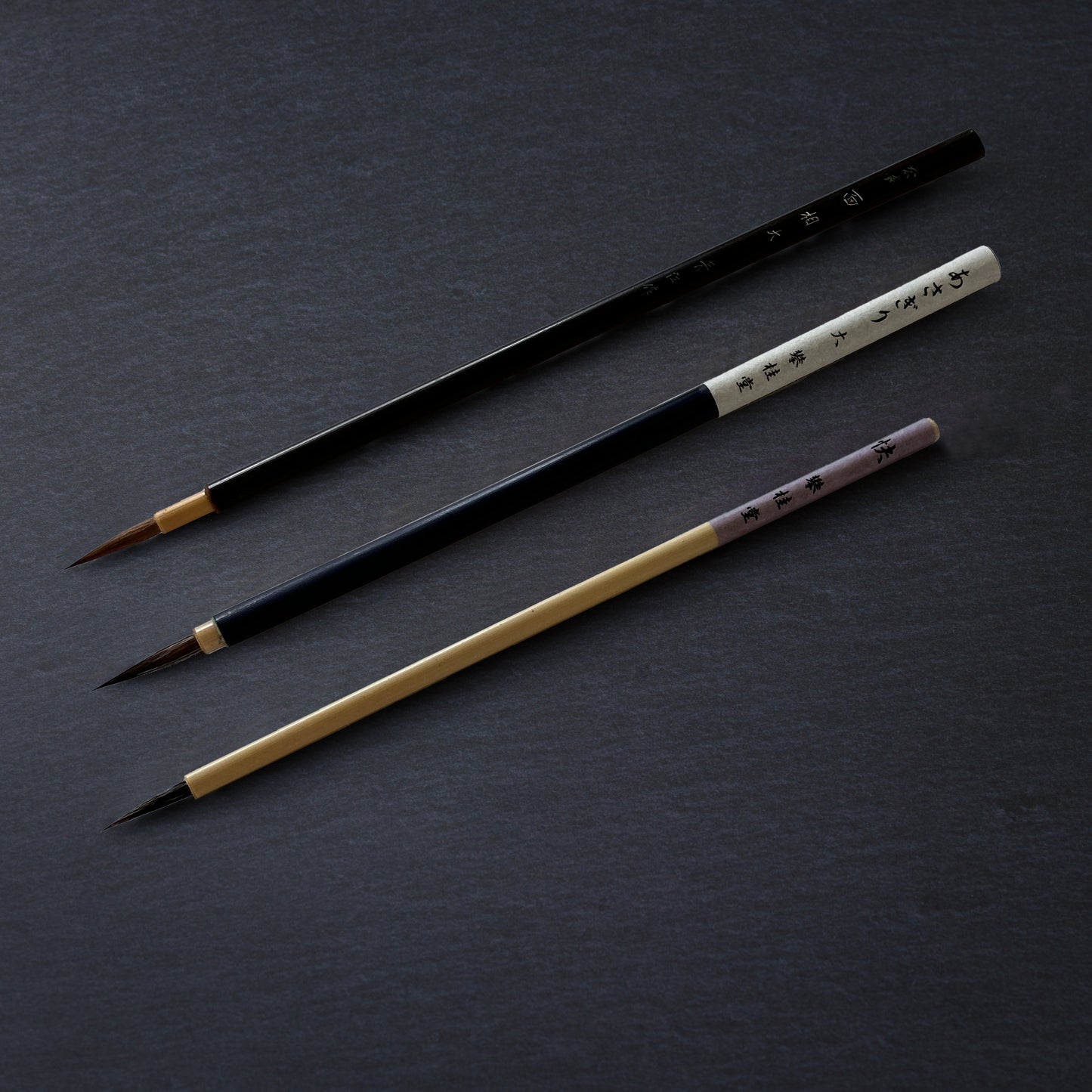 rimpamura Original: The Beauty of Lines - Premium Fine Hair Drawing Brush Set -