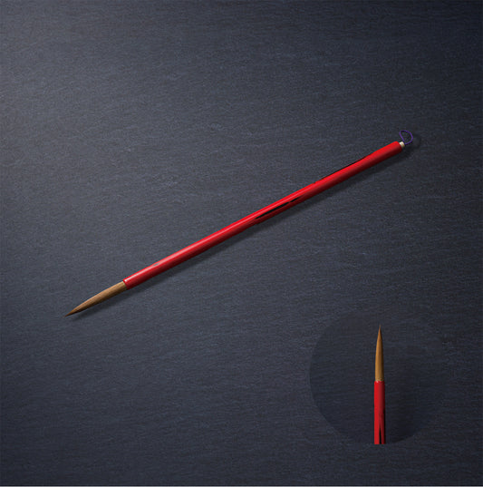 【NARA FUDE】NEGORO-NURI (Kolinsky Long, Slender Head)