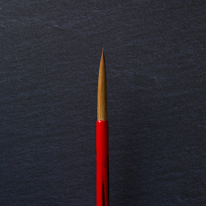 【NARA FUDE】NEGORO-NURI (Kolinsky Long, Slender Head)